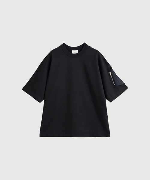 CINOH(チノ)の「【CINOH/チノ】別注CIGAR POCKET S/S TEE(Tシャツ/カットソー・メンズ・ネイビー/ブラック/ホワイト/オフホワイト/ダークネイビー・48/46/44)」の4枚目の写真