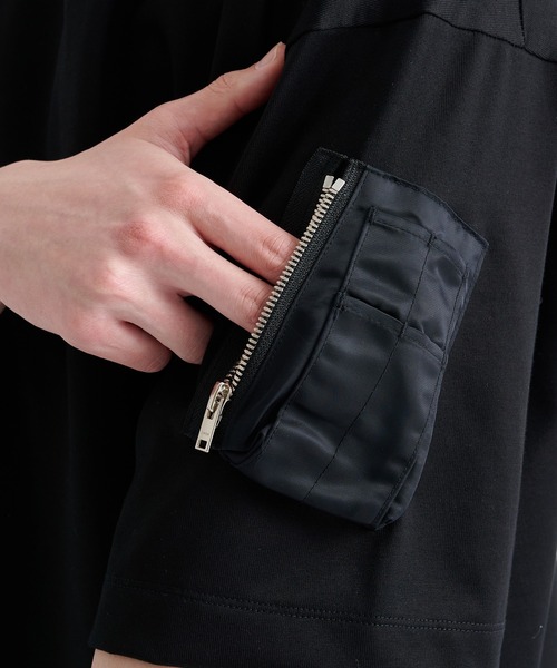 CINOH(チノ)の「【CINOH/チノ】別注CIGAR POCKET S/S TEE(Tシャツ/カットソー・メンズ・ネイビー/ブラック/ホワイト/オフホワイト/ダークネイビー・48/46/44)」の16枚目の写真