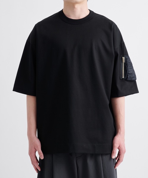 CINOH(チノ)の「【CINOH/チノ】別注CIGAR POCKET S/S TEE(Tシャツ/カットソー・メンズ・ネイビー/ブラック/ホワイト/オフホワイト/ダークネイビー・48/46/44)」の17枚目の写真