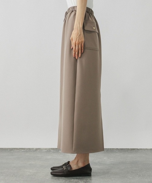 GLOBAL WORK（グローバルワーク）の「ウツクシルエットイージーIラインスカート/499665（スカート・レディース・ブラック/ブラウン系その他6/ネイビー・LARGE/MEDIUM/SMALL）」の13枚目の写真