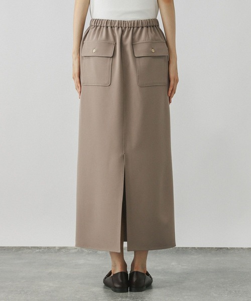 GLOBAL WORK（グローバルワーク）の「ウツクシルエットイージーIラインスカート/499665（スカート・レディース・ブラック/ブラウン系その他6/ネイビー・LARGE/MEDIUM/SMALL）」の14枚目の写真