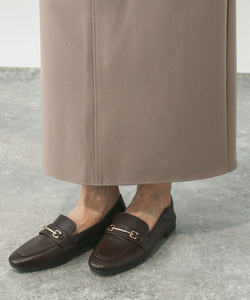 GLOBAL WORK（グローバルワーク）の「ウツクシルエットイージーIラインスカート/499665（スカート・レディース・ブラック/ブラウン系その他6/ネイビー・LARGE/MEDIUM/SMALL）」の19枚目の写真