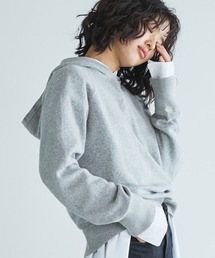 SOMETHING | SOMETHING コットンニットパーカー【洗える】(パーカー)