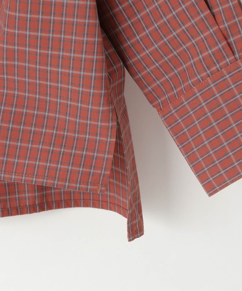 LOWRYS FARM（ローリーズファーム）の「チェックシャツＬＳ　573247（シャツ/ブラウス・キッズ・ブラウン/レッド・110cm/120cm/130cm/140cm/150cm）」の15枚目の写真