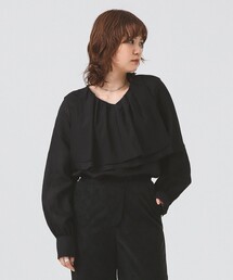 RBS / レイヤー ラッフル ヨーク ブラウス