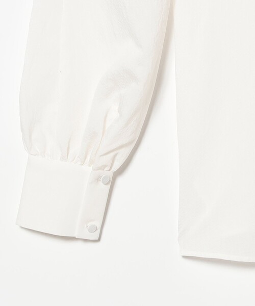 Ray BEAMS（レイビームス）の「RBS / レイヤー ラッフル ヨーク ブラウス（シャツ/ブラウス・レディース・ブラック/ホワイト・ONE SIZE）」の12枚目の写真