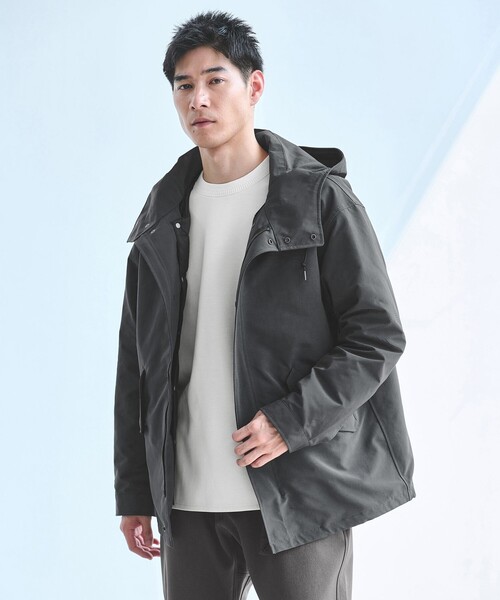 JUNRed 3WAY ライナーモッズオーバーコート アウター　ブラック グレー JUNRED(ジュンレッド) / 【3WAY】M-65ライナーモッズオーバー