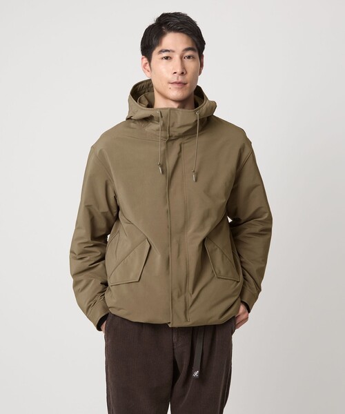 TAION 3WAY モッズ インナーダウン ブルゾン -撥水・防風