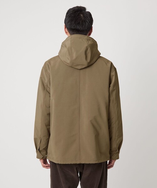 green label relaxing（グリーンレーベルリラクシング）の「TAION 3WAY モッズ インナーダウン ブルゾン -撥水・防風-（モッズコート・メンズ・ブラック/ブラウン/ダークグレー・S/M/L/XL）」の19枚目の写真