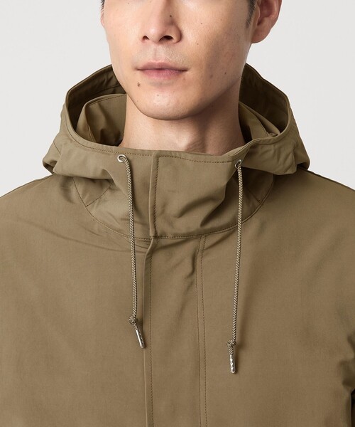 green label relaxing（グリーンレーベルリラクシング）の「TAION 3WAY モッズ インナーダウン ブルゾン -撥水・防風-（モッズコート・メンズ・ブラック/ブラウン/ダークグレー・S/M/L/XL）」の20枚目の写真
