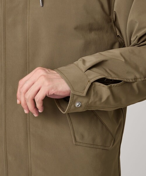 green label relaxing（グリーンレーベルリラクシング）の「TAION 3WAY モッズ インナーダウン ブルゾン -撥水・防風-（モッズコート・メンズ・ブラック/ブラウン/ダークグレー・S/M/L/XL）」の21枚目の写真