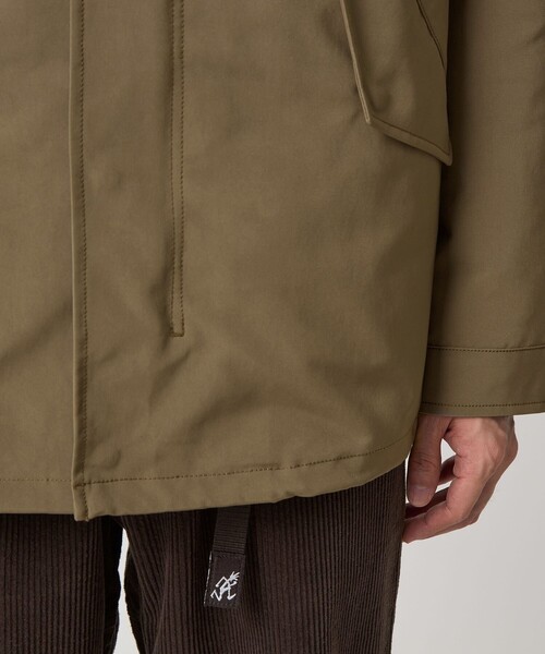 green label relaxing（グリーンレーベルリラクシング）の「TAION 3WAY モッズ インナーダウン ブルゾン -撥水・防風-（モッズコート・メンズ・ブラック/ブラウン/ダークグレー・S/M/L/XL）」の22枚目の写真