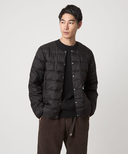 TAION 3WAY モッズ インナーダウン ブルゾン -撥水・防風