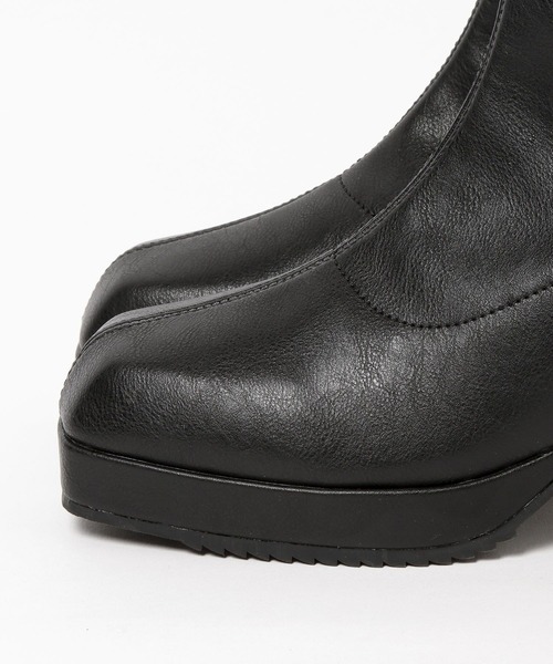 HARE MINIシャークハイソールブーツ セール】MINIシャークハイソールブーツ(HARE)（ブーツ）｜HARE（ハレ