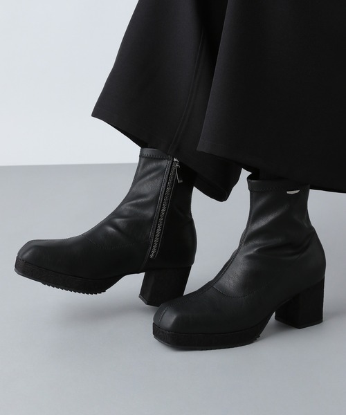 HARE（ハレ）の「MINIシャークハイソールブーツ(HARE)（ブーツ・メンズ・ブラック/ブラック系その他・MEDIUM/LARGE）」の22枚目の写真