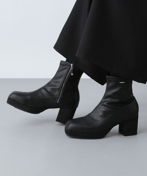 HARE MINIシャークハイソールブーツ MINIシャークハイソールブーツ(HARE)（ブーツ）｜HARE（ハレ）の