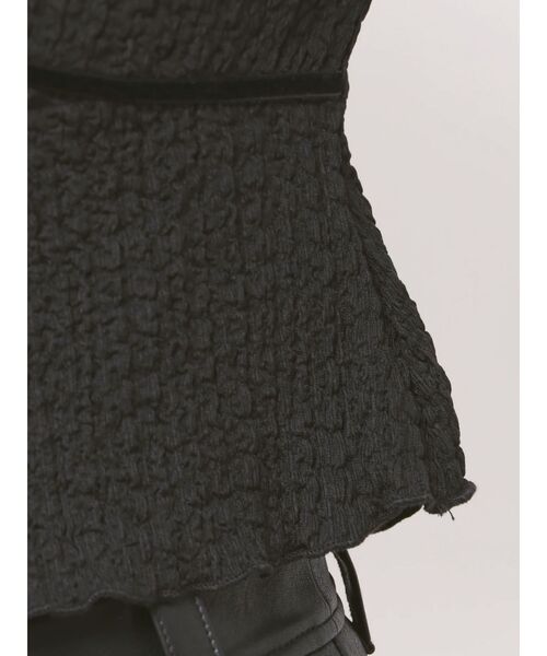 EVRIS（エヴリス）の「レースドッキングトップス（Tシャツ/カットソー・レディース・ブラウン/ホワイト/ブラック・FREE）」の12枚目の写真