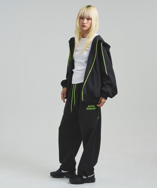GALLIS ADDICTION（ガリスアディクション）の「GA COLOR止水ZIP PANTS（その他パンツ・メンズ・ブラック/グレー・M/L）」の13枚目の写真