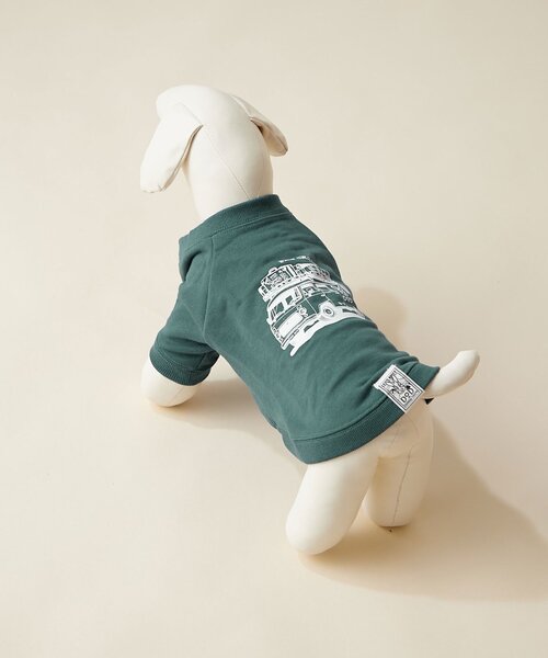 DOD（ディーオーディー）の「【一部店舗限定】【DOD】【ドッグウェア】クルマノタビッティー（ペットウェア・レディース・ブルー/グレー・MEDIUM/SMALL）」の8枚目の写真