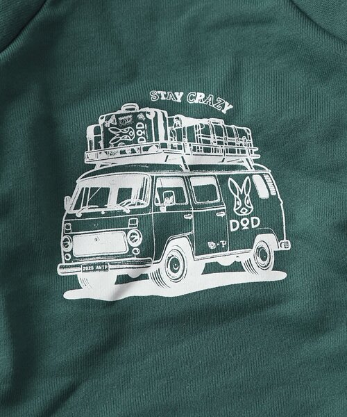 DOD（ディーオーディー）の「【一部店舗限定】【DOD】【ドッグウェア】クルマノタビッティー（ペットウェア・レディース・ブルー/グレー・MEDIUM/SMALL）」の11枚目の写真