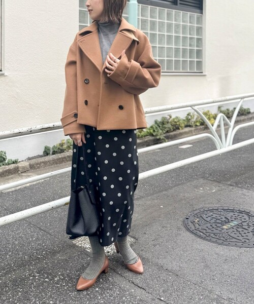 ウールカシミヤダブルブレストコート（ピーコート）｜NOLLEY'S