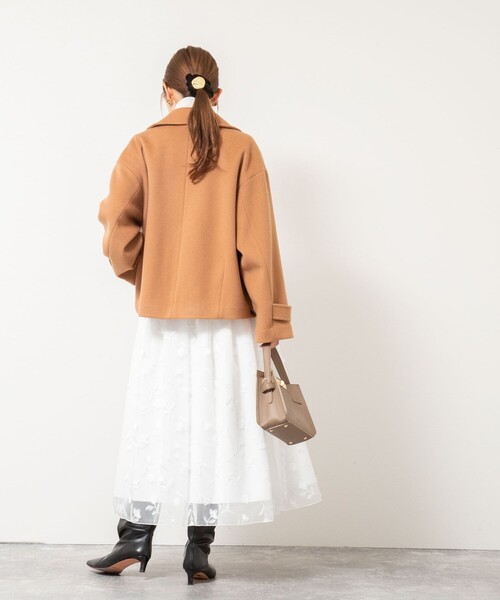 ウールカシミヤダブルブレストコート（ピーコート）｜NOLLEY'S