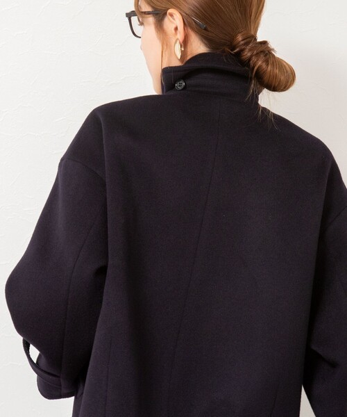 ウールカシミヤダブルブレストコート（ピーコート）｜NOLLEY'S