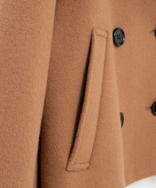 ウールカシミヤダブルブレストコート（ピーコート）｜NOLLEY'S