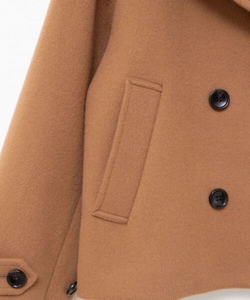 セール】ウールカシミヤダブルブレストコート（ピーコート）｜NOLLEY'S
