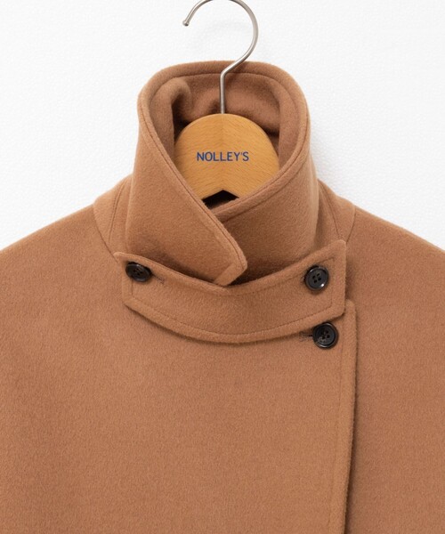 ウールカシミヤダブルブレストコート（ピーコート）｜NOLLEY'S