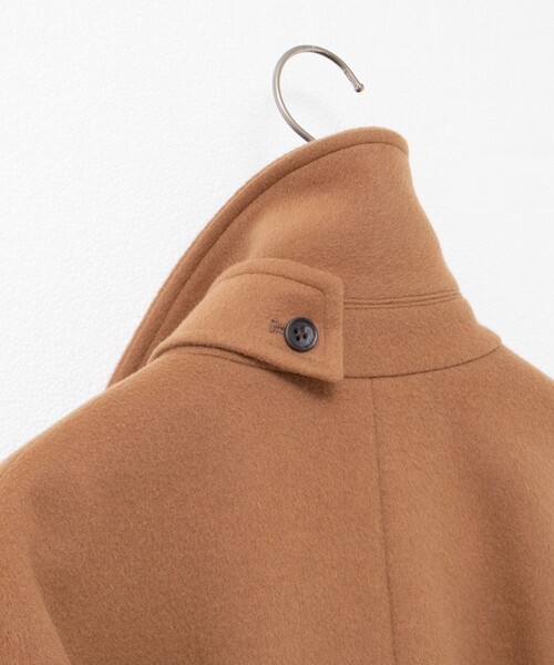 ウールカシミヤダブルブレストコート（ピーコート）｜NOLLEY'S