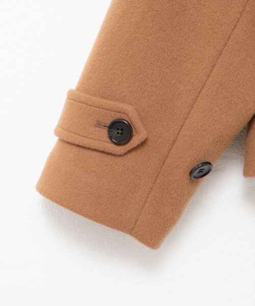 ウールカシミヤダブルブレストコート（ピーコート）｜NOLLEY'S