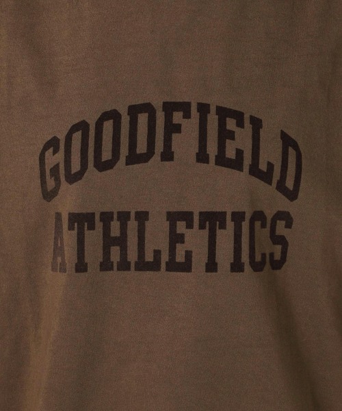 Goodwear(グッドウェア)の「【Goodwear/グッドウェア】クルーネックロングスリーブカットソー(Tシャツ/カットソー・レディース・ホワイト/ネイビー/ブラウン・LARGE)」の4枚目の写真
