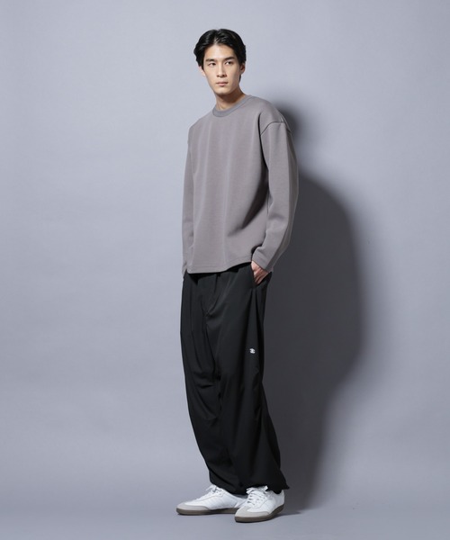NANO universe(ナノユニバース)の「「NJ/CLUB」ワンポイントロゴトラックパンツ(その他パンツ・メンズ・ブラック/ネイビー・M/L)」の8枚目の写真