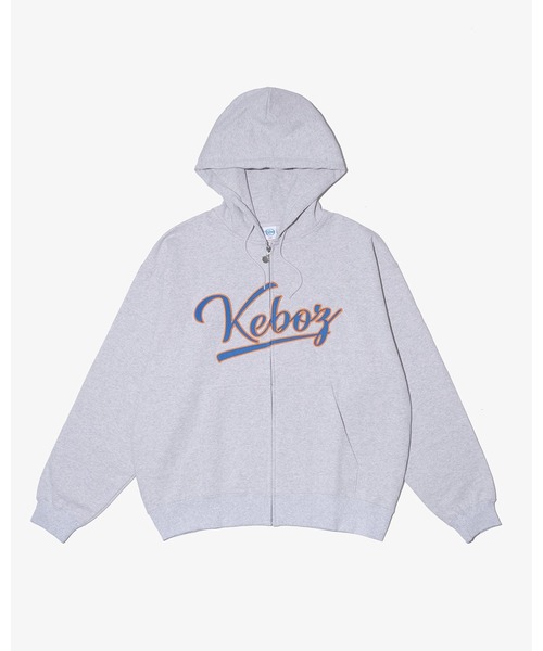 KEBOZ(ケボズ)の「ICON SWEAT FULL ZIP HOODIE(パーカー・メンズ・ブラック/グレー/グリーン/クリーム・S/M/L/2XL/XL)」の2枚目の写真