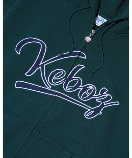 KEBOZ(ケボズ)の「ICON SWEAT FULL ZIP HOODIE(パーカー・メンズ・ブラック/グレー/グリーン/クリーム・S/M/L/2XL/XL)」の10枚目の写真