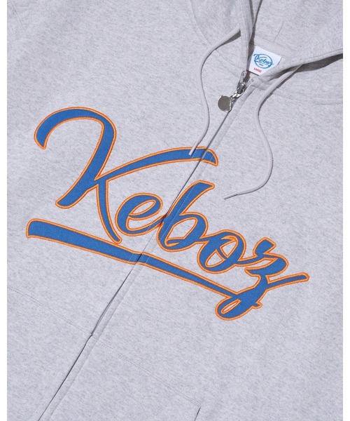 KEBOZ(ケボズ)の「ICON SWEAT FULL ZIP HOODIE(パーカー・メンズ・ブラック/グレー/グリーン/クリーム・S/M/L/2XL/XL)」の11枚目の写真