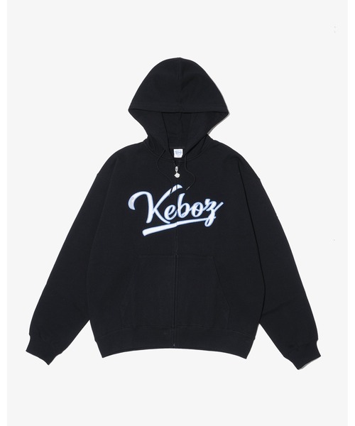 KEBOZ(ケボズ)の「ICON SWEAT FULL ZIP HOODIE(パーカー・メンズ・ブラック/グレー/グリーン/クリーム・S/M/L/2XL/XL)」の12枚目の写真