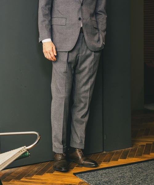 GLOBAL WORK(グローバルワーク)の「ストレッチ起毛TRパンツ/Salon de GW/581178(スラックス・メンズ・オリーブ/グレー/モカ・SMALL/MEDIUM/LARGE/X-LARGE)」の20枚目の写真