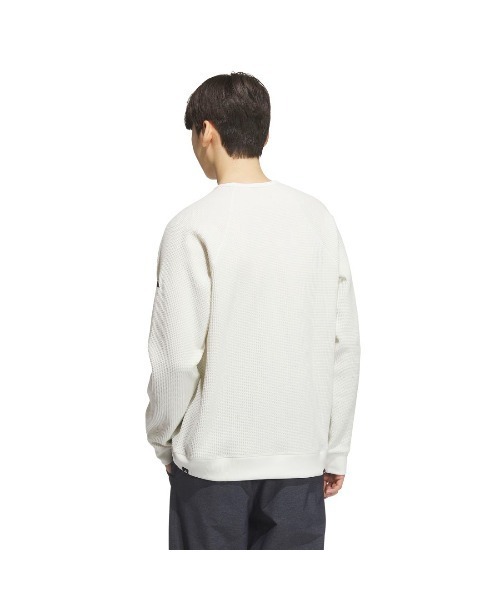 adidas(アディダス)の「アディダス adidas シティエスケープ ルーズフィット 裏起毛 ワッフル スウェット(スウェット・メンズ・カーキ/ブラック/オフホワイト・S/M/L/LL/3L)」の16枚目の写真