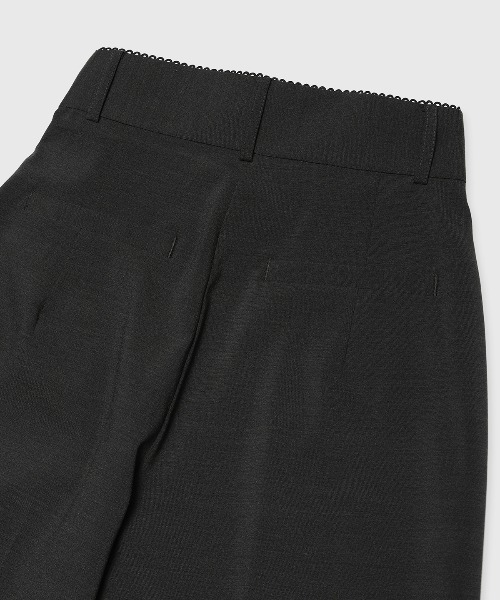 JOSE MOON（ジョゼムーン）の「WRAP LAYERED PANTS/ラップレイヤードパンツ（その他パンツ・レディース・ブラック/グレー・36/38）」の11枚目の写真