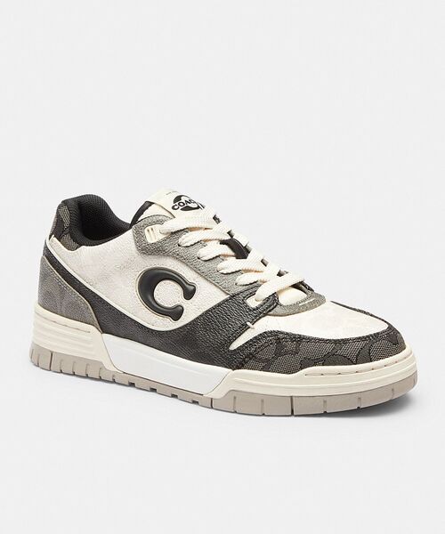 COACH ソーホー スニーカー ミックスド シグネチャー新品同様 ソーホー スニーカー・ミックスド シグネチャー（スニーカー）｜COACH