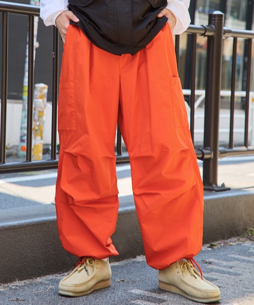 ブランド古着】メンズのカーゴパンツ（オレンジ/橙色系）古着