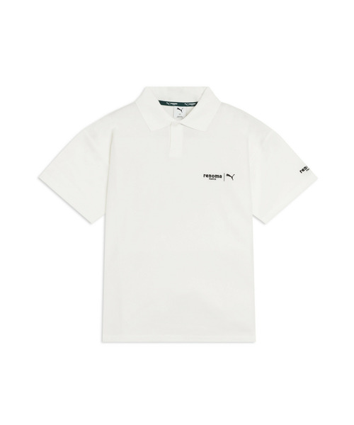 renoma GOLF ブラック パイルポロシャツ RENOMA GOLF レノマゴルフ 半袖ポロシャツ ブラック系 XL ゴルフウェア