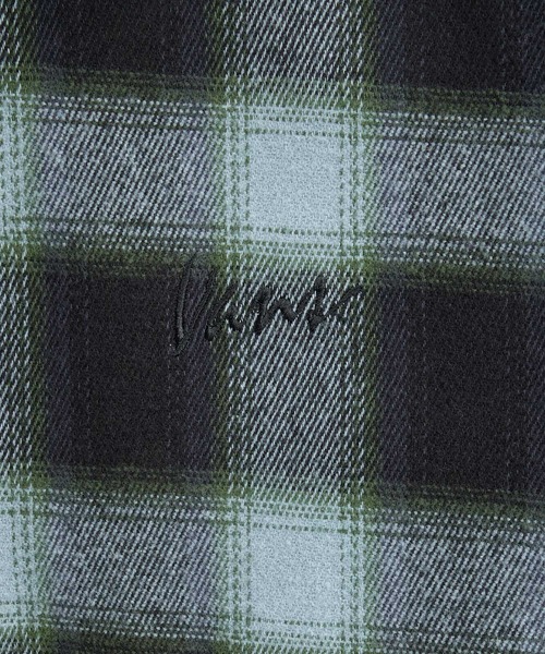 VANS(バンズ)の「CRESTMONT シャツジャケット / Crestmont Plaid Shacket PARISI / VN000P7UJDU1(ブルゾン・メンズ・サックスブルー・X-LARGE/MEDIUM/LARGE)」の4枚目の写真