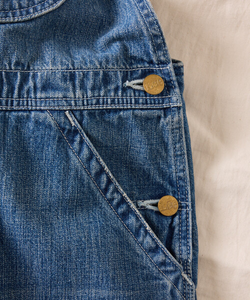 FREAK'S STORE(フリークスストア)の「Lee × FREAK'S STORE/リー 別注 OVERALL/別注 オーバーオール(サロペット/オーバーオール・レディース・ネイビー/ブルー・フリ-)」の10枚目の写真
