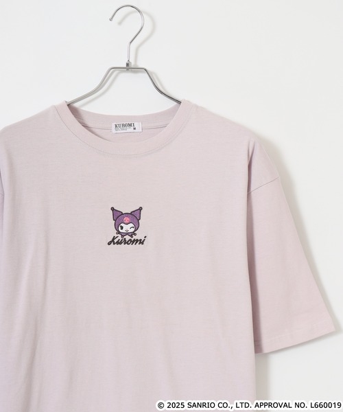 sanrio(サンリオ)の「サンリオキャラクターズ レディース ビッグシルエットTシャツ(Tシャツ/カットソー・レディース・オフホワイト/アイボリー系/ネイビー系/ブラック/ブルーグレー/グレイッシュベージュ/ホワイト系/ピンクベージュ/ピンク系その他/ホワイト系1/オートミール/ネイビー/ライトパープル/ダークグレー/ブラック系/チャコール/ホワイト/ブラック系1・M/L)」の16枚目の写真