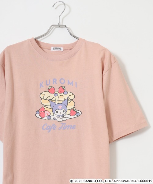 sanrio(サンリオ)の「サンリオキャラクターズ レディース ビッグシルエットTシャツ(Tシャツ/カットソー・レディース・オフホワイト/アイボリー系/ネイビー系/ブラック/ブルーグレー/グレイッシュベージュ/ホワイト系/ピンクベージュ/ピンク系その他/ホワイト系1/オートミール/ネイビー/ライトパープル/ダークグレー/ブラック系/チャコール/ホワイト/ブラック系1・M/L)」の17枚目の写真