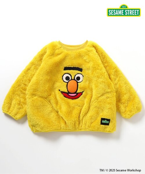 SESAME STREET (세서미 스트리트)의 "WEB 한정 세서미 스트리트 퍼 프리 스트레이너 (스웨트)"|옐로우