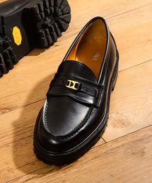 Tomo & Co（トモアンドシーオー）の「Tomo&Co トモアンドシーオー / PULL TAB BIT LOFER デュプイレザーレザープルタブコインローファー Vibram / TMTKS-S-0061（ローファー）」